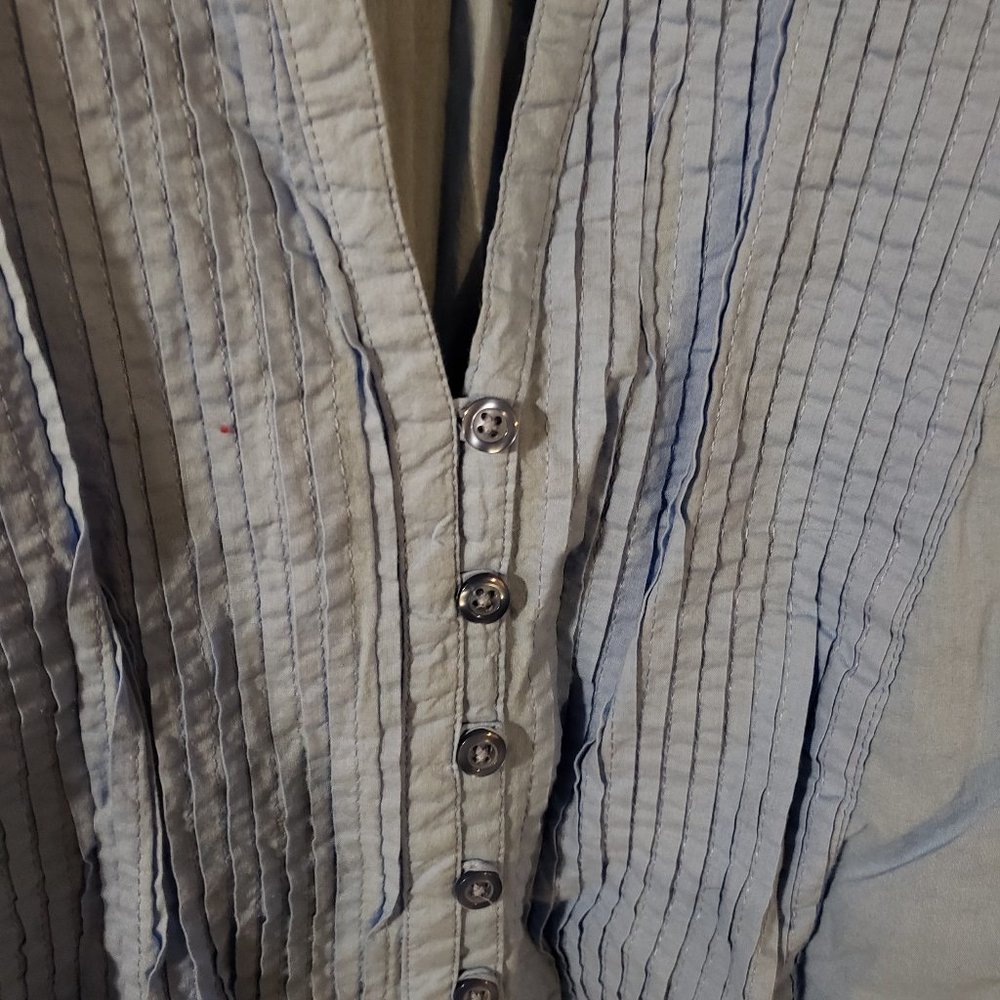 Blue top Woman within 11